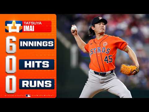 Tatsuya Imai DOMINATES with 6 NO-HIT INNINGS! 🔥😤 (Scoreless start for Astros!) | MLB Highlights