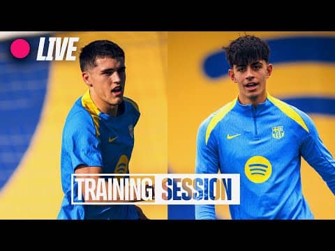 🔴 LIVE | FINAL TRAINING SESSION before ALBACETE vs FC BARCELONA 🔵🔴