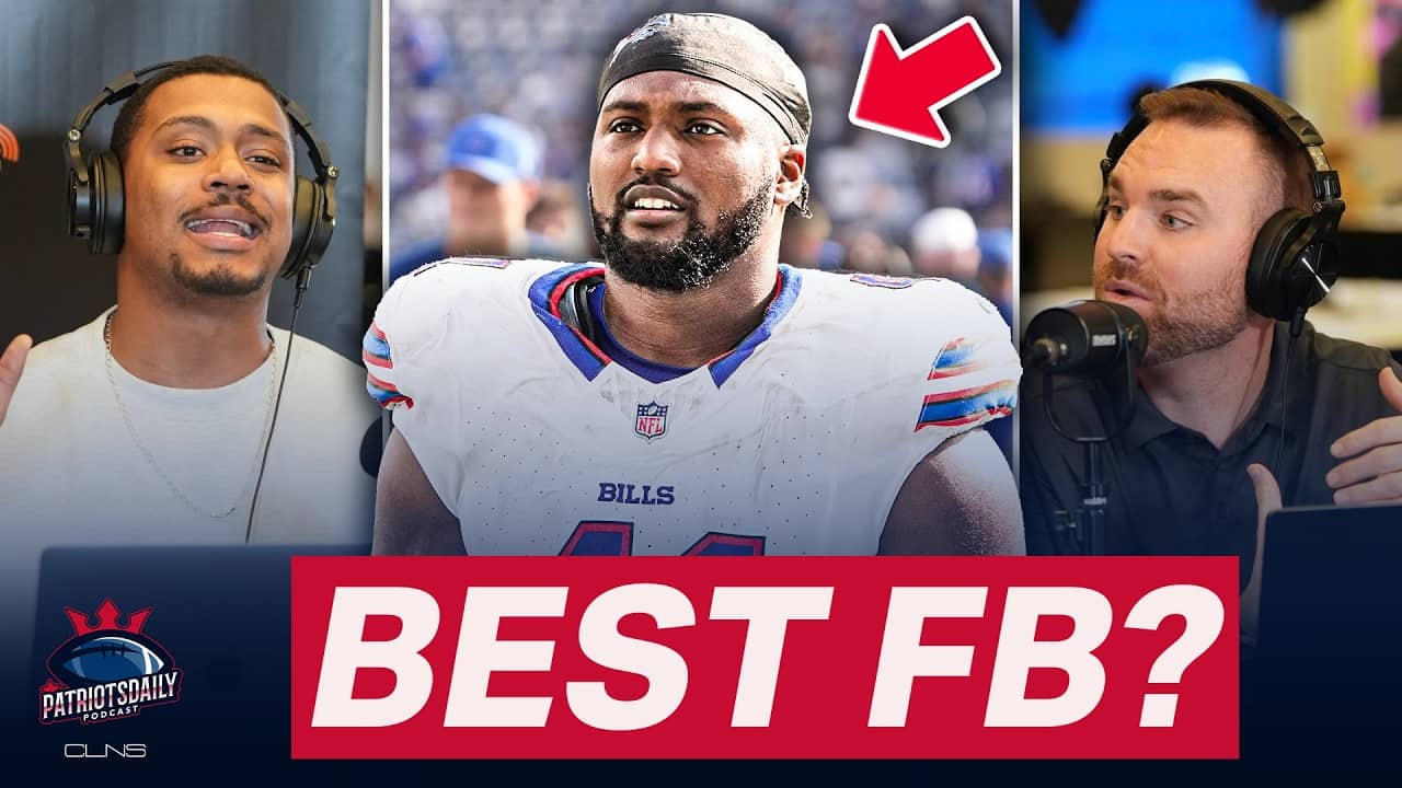 Did Patriots Add BEST Fullback in NFL in Reggie Gilliam this Offseason? | Patriots Daily