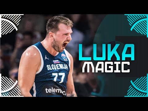 Do you believe in magic? Luka Doncic was absolutely ELECTRIC at FIBA EuroBasket 2025 🇸🇮