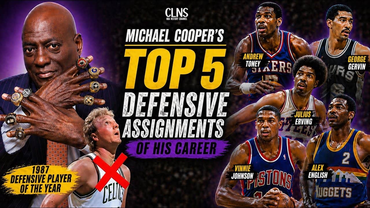 Michael Cooper’s 5 Toughest Defensive Assignments Ever (Larry Bird Excluded)