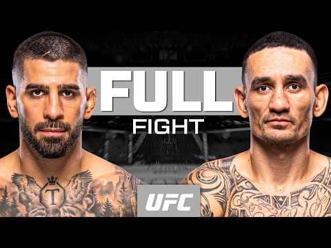 Ilia Topuria vs Max Holloway | FULL FIGHT