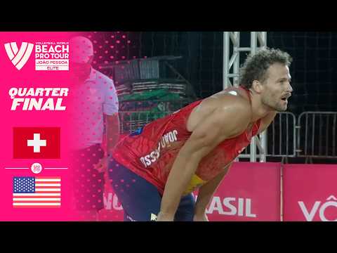 Krattiger/Dillier vs. Crabb/Benesh - Quarter Final Highlights | João Pessoa 2026 #BeachProTour