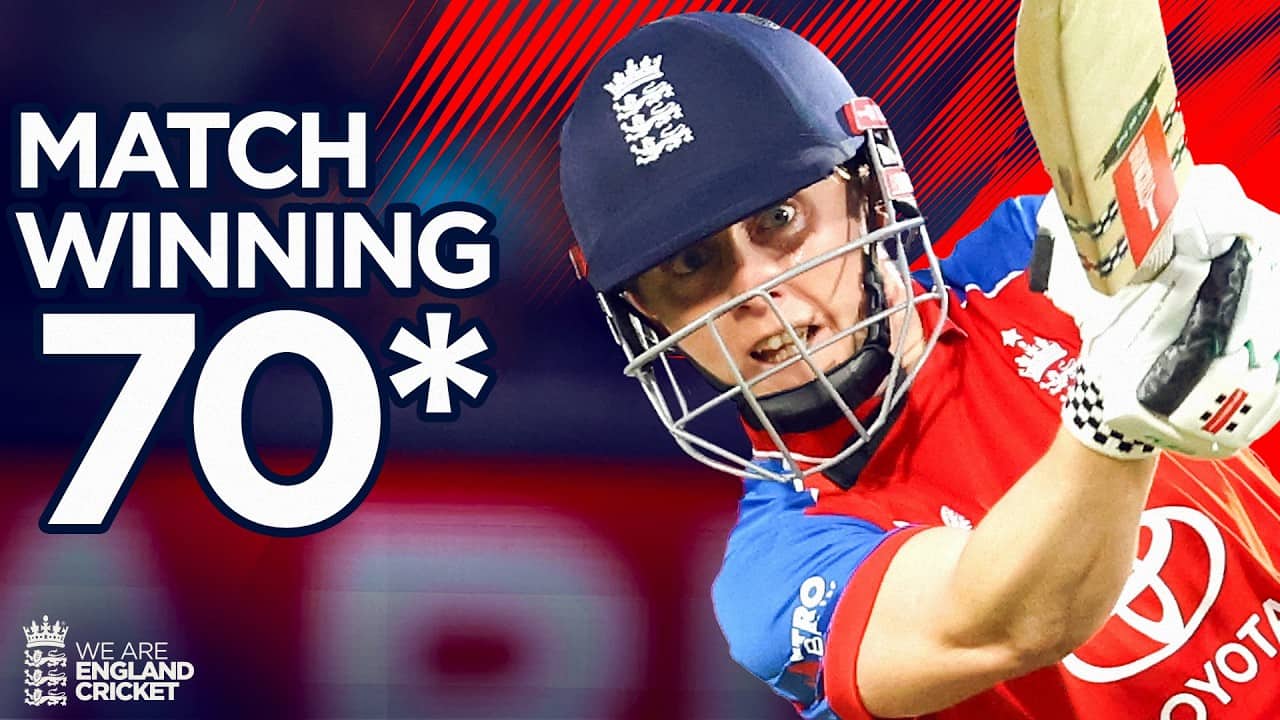 70* 🆚 India | Heather Knight's Batting Masterclass