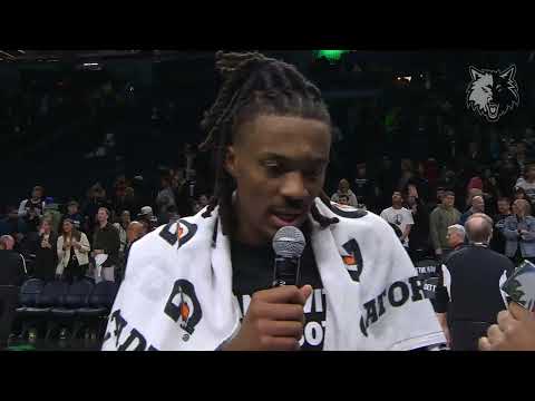 Bones Hyland Postgame Interview After Win Against Oklahoma City Thunder | 1.29.26