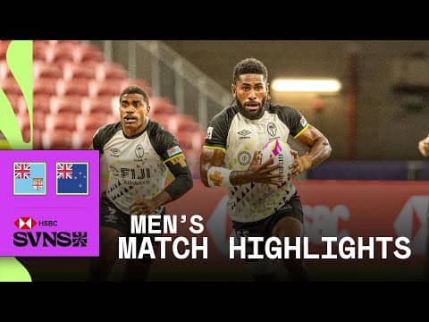 Comeback of all Comebacks 🔥 | Fiji v New Zealand | HSBC SVNS Singapore 2026 | Men's Highlights