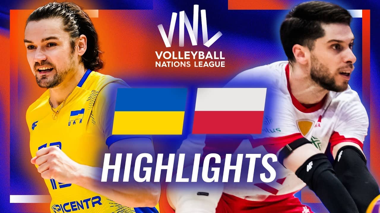 Ukraine 🇺🇦 vs. Poland 🇵🇱 - Highlights | Week 1 | Men's VNL 2026