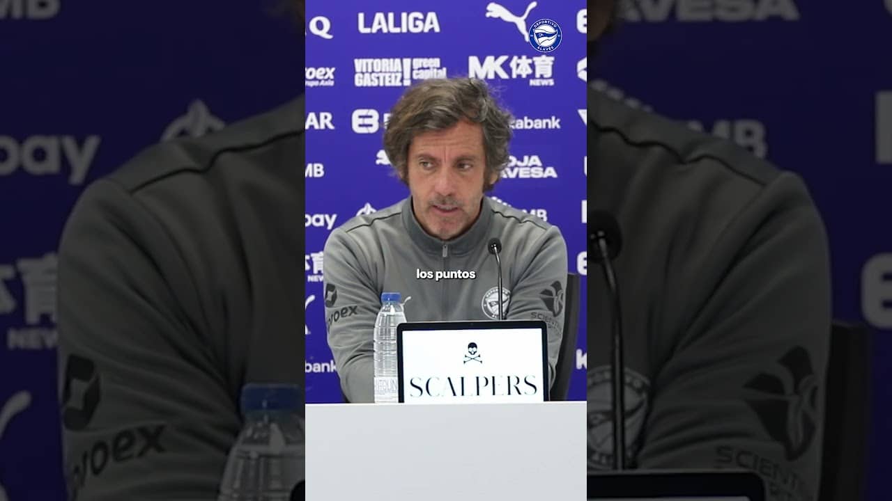 🎙️ Quique Sánchez Flores: “Estos partidos se resuelven con madurez” #alaves #goazenglorioso