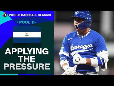 Team Nicaragua's bats stay HOT in their first 2026 World Baseball Classic matchup! 🔥