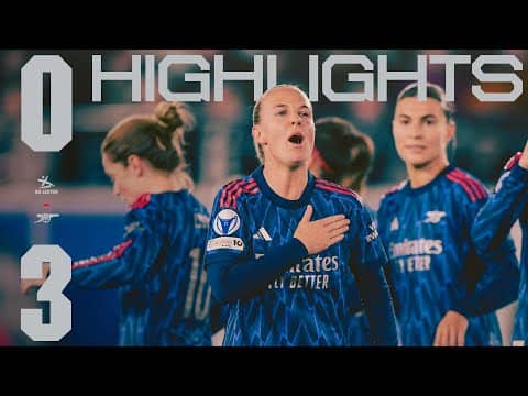 THREE GOALS, THREE POINTS | HIGHLIGHTS | OH Leuven vs Arsenal (0-3) | Smith, Mead, Foord | UWCL