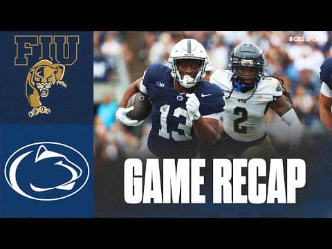 No. 2 Penn State gets underwhelming win over FIU | Game Recap