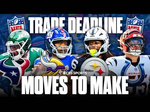 5 trades that SHOULD happen before the NFL Trade Deadline 👀 | Russell Wilson to the Vikings?