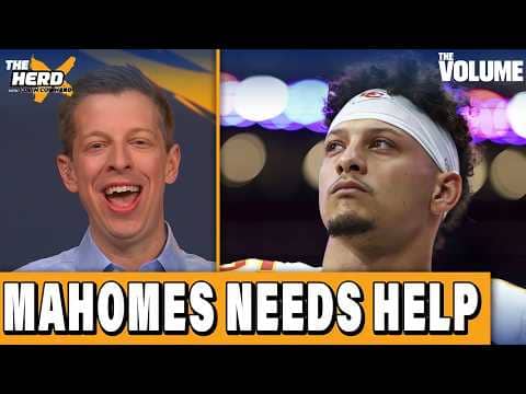 Patrick Mahomes NEEDS more playmakers, Chiefs Draft PREDICTIONS | THE HERD NFL