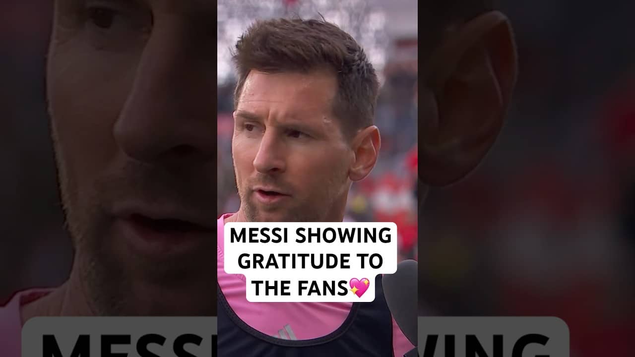 Messi after an incredible performance in Toronto!🎙️