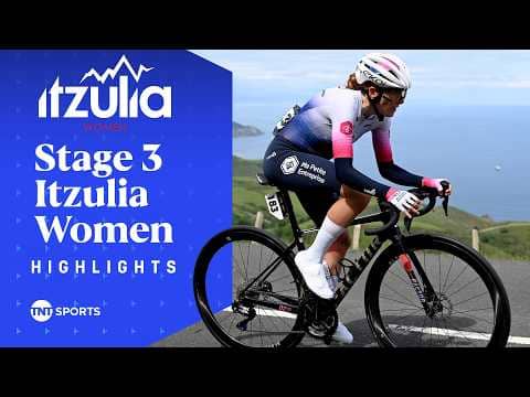 DAREDEVIL DESCENDING! 🤩 | Stage 3 2026 Itzulia Women Race Highlights | TNT Sports Cycling