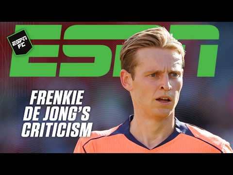 LALIGA going to Miami is ABSOLUTELY STUPID 🔊 Why Frank Leboeuf agrees with Frenkie de Jong | ESPN FC