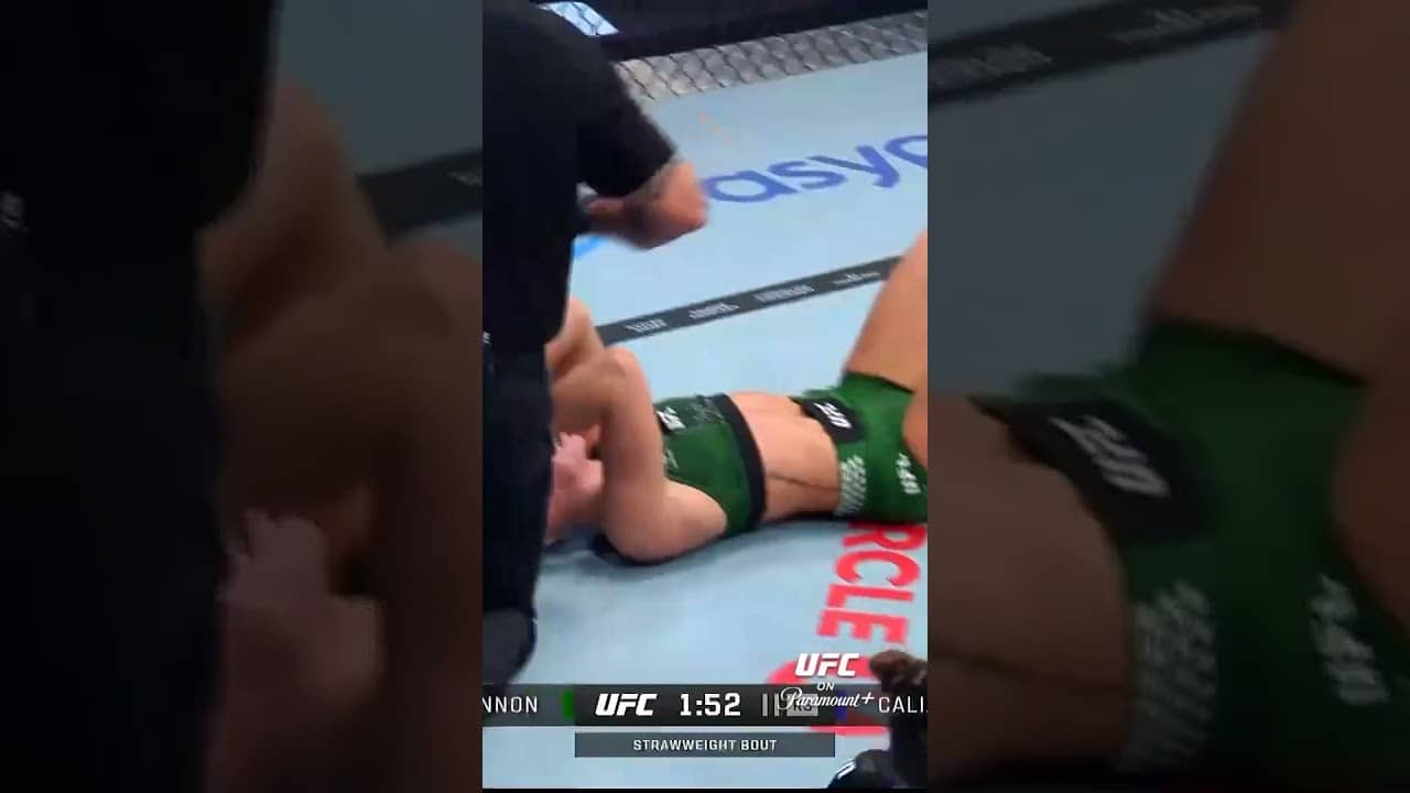 Caliari get's the submission! #ufcvegas117