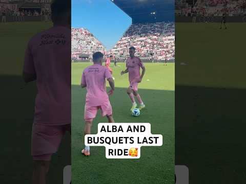 Last dance for Jordi Alba and Sergio Busquets!❤️