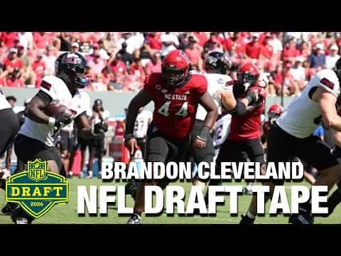 NC State IDL Brandon Cleveland | 2026 NFL Draft Tape