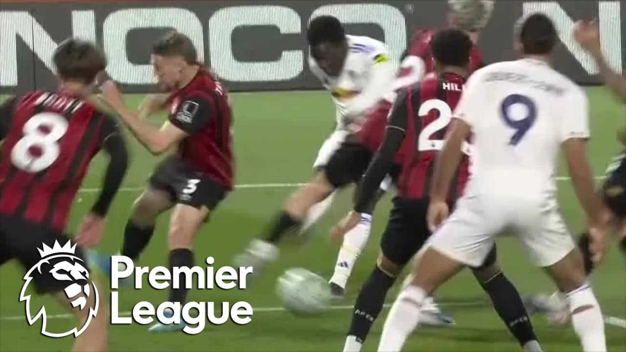 James Hill's own goal brings Leeds level with Bournemouth | Premier League | NBC Sports