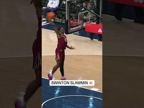 Get 🆙 AJ Swinton! #floridastate #collegebasketball #accbasketball #basketball #slamdunk