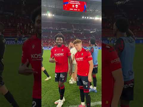 Nueva victoria, nuevo +3 #osasuna #osasunarayo #boyomo #víctormuñoz