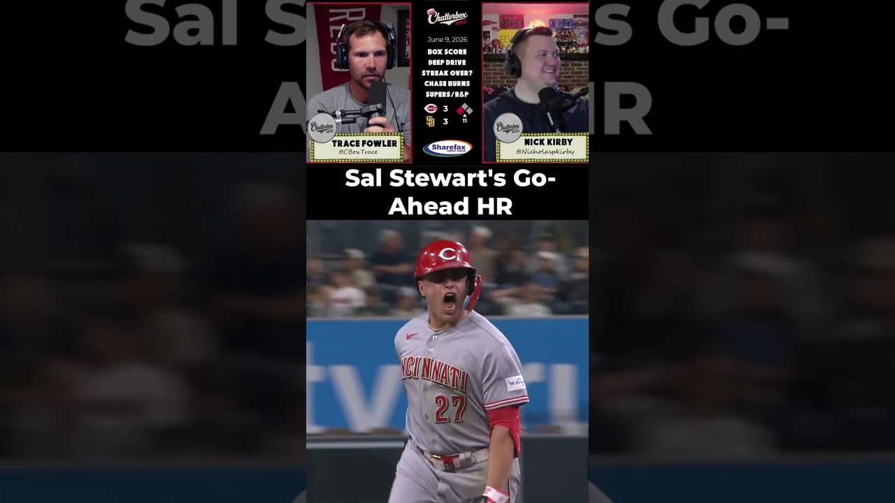 BANG 💥 BANG 💥!! Sal Stewart gives the Reds the lead!!! #reds