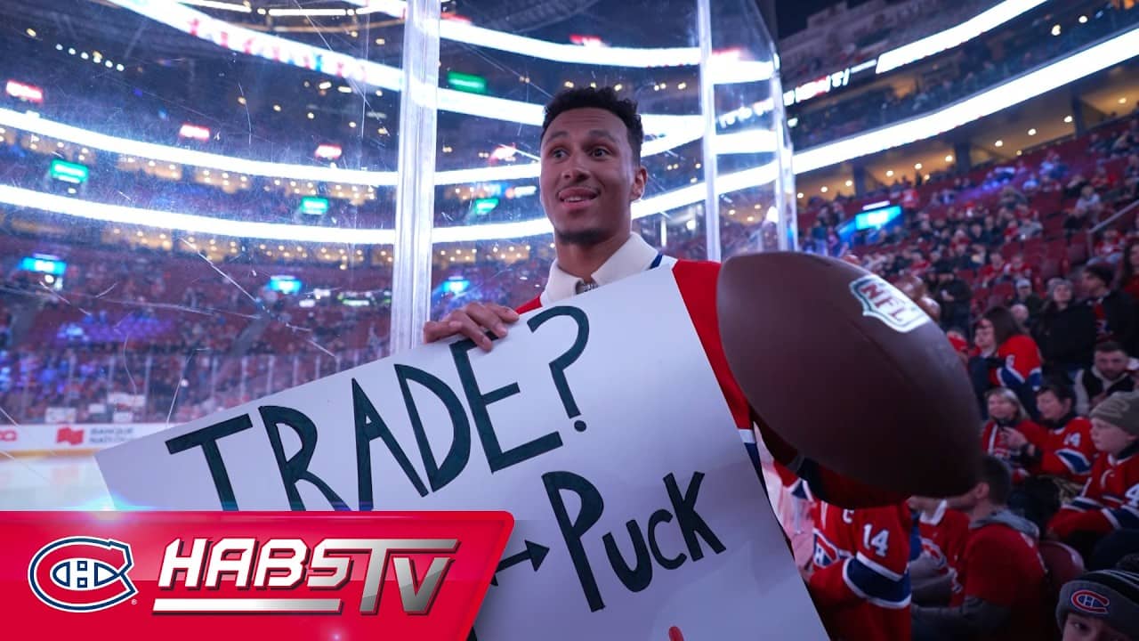 Benjamin St-Juste at the Bell Centre