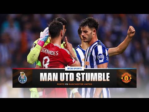 Man Utd salvage draw but Erik ten Hag's job remains on the line! | Porto 3-3 Man Utd Reaction | CBS