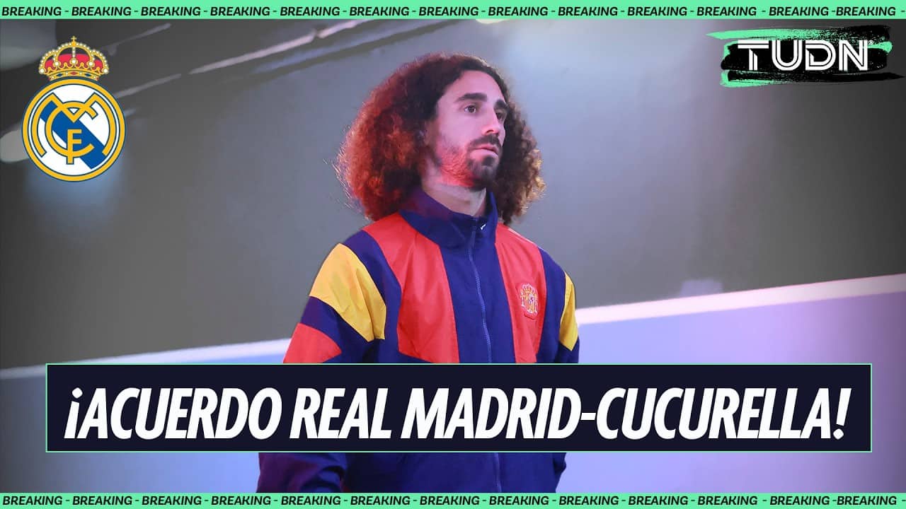 ¡SE LLEVAN A UNA ESTRELLA! 🚨 ¡Real Madrid llega a acuerdo para fichar a Marc Cucurella! | TUDN