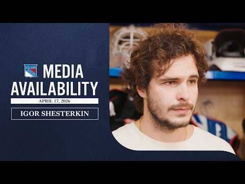 NYR 2026 Exit Day: Igor Shesterkin Media Availability | April 17, 2026