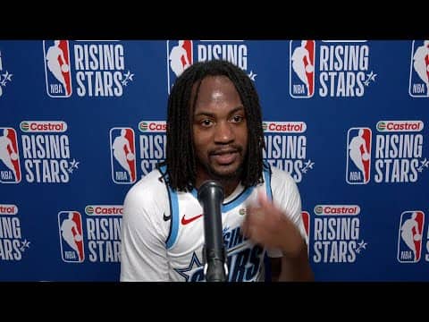 Press Conference by Tristen Newton - Rising Stars Game