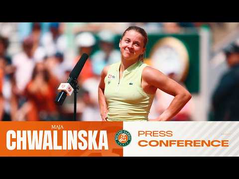 Maja Chwalinska | Round 3 Press Conference | Roland-Garros 2026