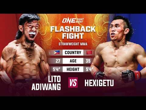 The CHAOS Never Stopped 🔥😮‍💨 Lito Adiwang vs. Hexigetu | MMA Full Fight