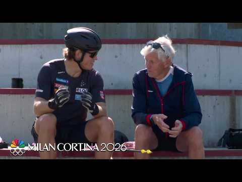 Johannes Hoesflot Klaebo's 'secret weapon?' His grandfather, Kare | Winter Olympics | NBC Sports
