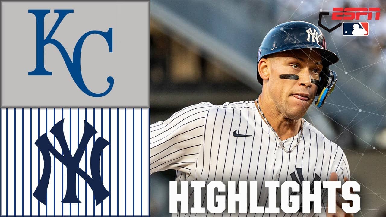CLUTCH LATE-GAME HOMER 🔥 Kansas City Royals vs. New York Yankees | Full Game Highlights | ESPN MLB