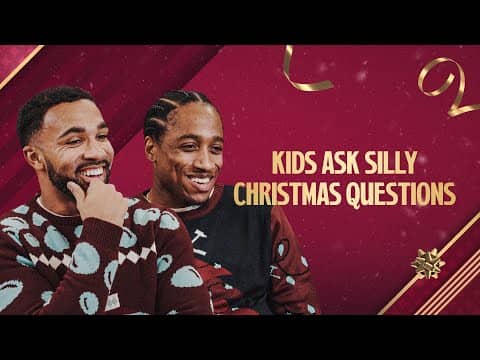 "The Worst Christmas Present?" | Christmas Questions With Callum Wilson and Kyle Walker-Peters 🎄