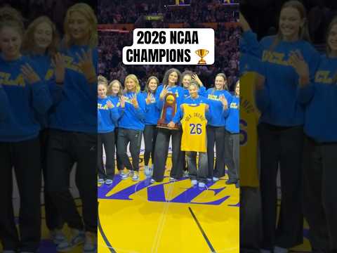 The UCLA Bruins get honored in LA