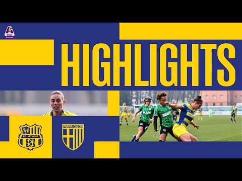 Serie A Women Athora| Sassuolo-Parma 1-0| Highlights