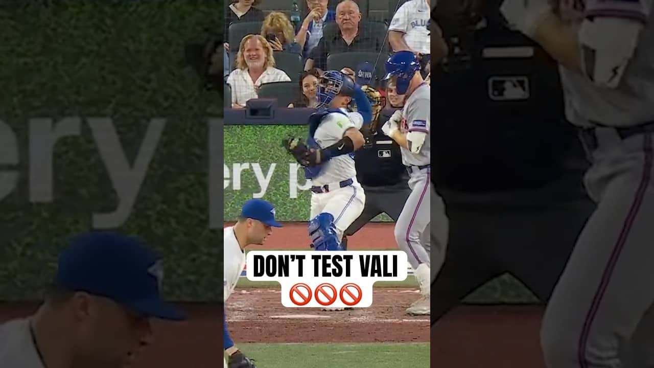 Brandon Valenzuela to Luis Urías on the money 🎯 #MLB #Toronto #BlueJays