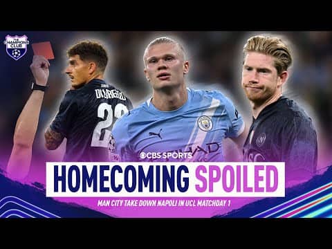 Manchester City vs Napoli REACTION | Erling Haaland best striker in the world? | Champions Club
