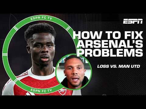 Kieran Gibbs says he's 'not overly concerned' after Arsenal's loss to Manchester United 👀 | ESPN FC