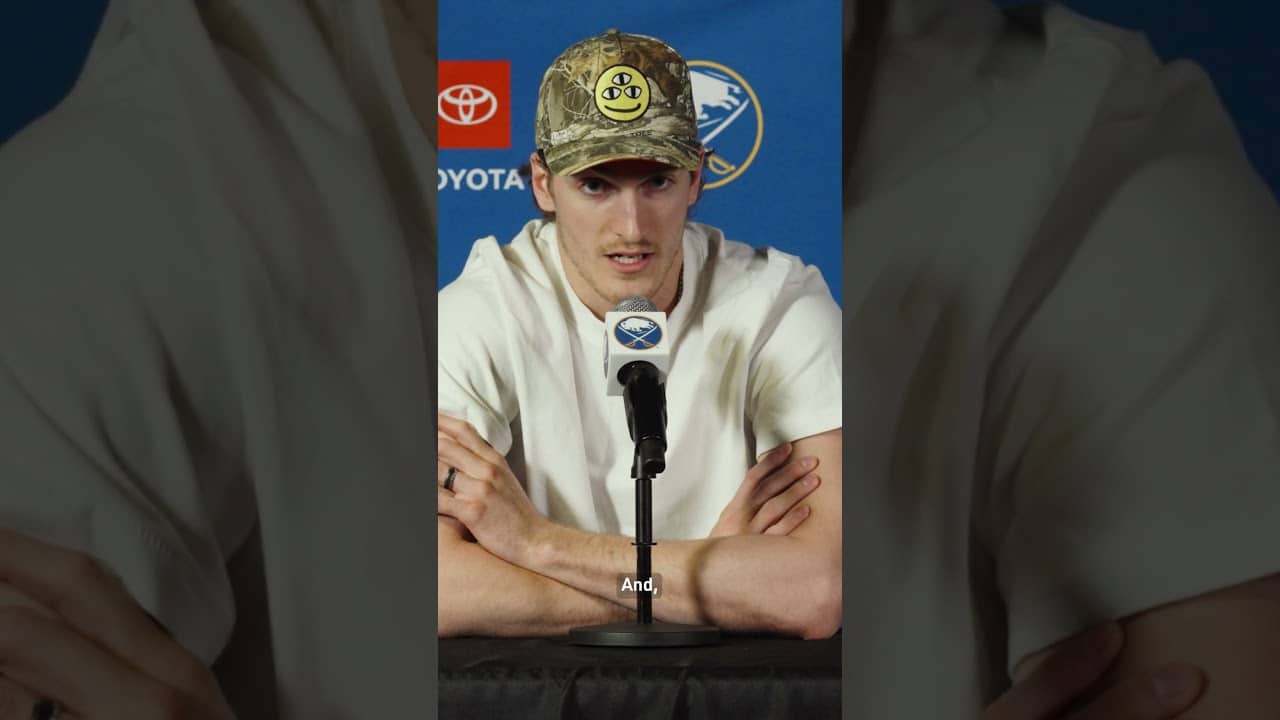 The perfect word: Resilient. #nhl #buffalosabres #tagethompson