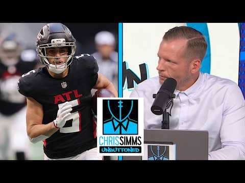 Where does Drake London rank among NFL's elite wide receivers? | Chris Simms Unbuttoned | NFL on NBC