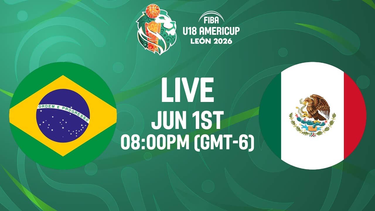 LIVE - Brazil v Mexico | FIBA U18 AmeriCup 2026