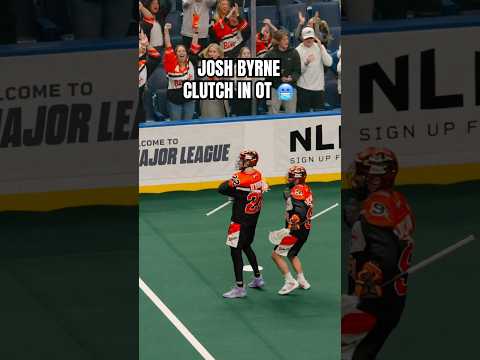 Josh Byrne wins it for Buffalo! 🥶