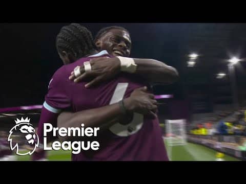 What a finish!': Lesley Ugochukwu's clever touch brings Burnley level | Premier League | NBC Sports