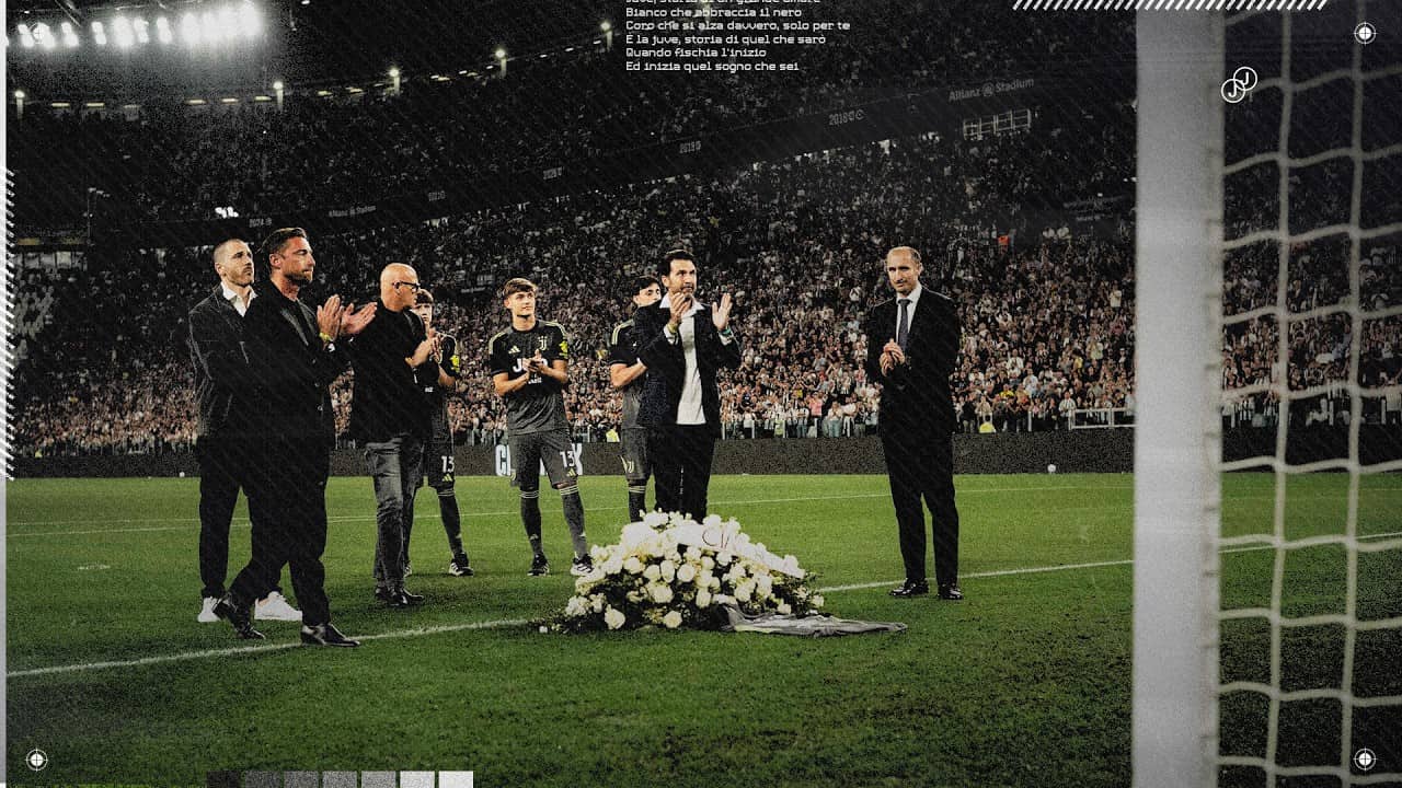 Special Tribute to Alex Manninger at Allianz Stadium