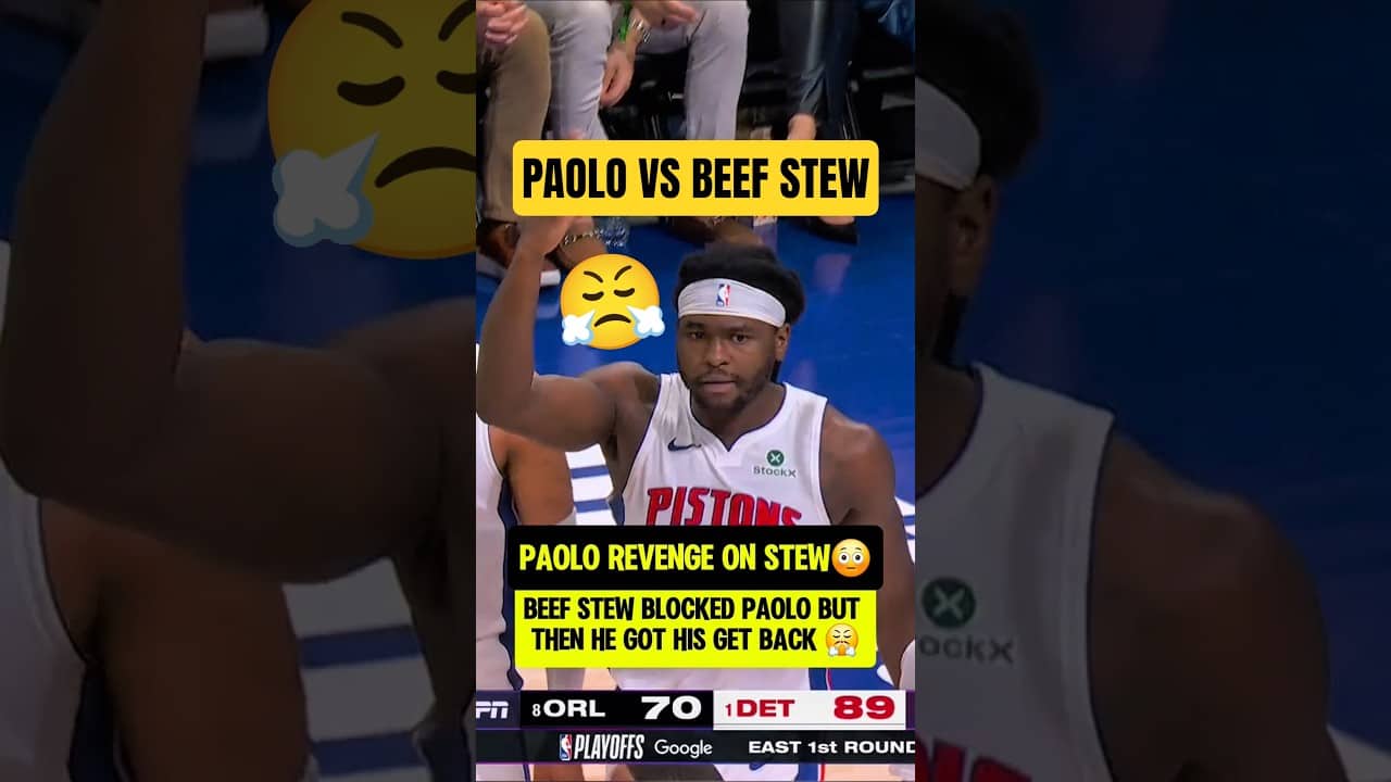 Paolo got his GET BACK on Beef Stew😤