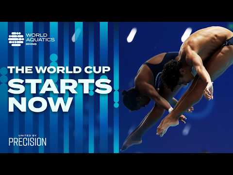 Ready to dive in? 👀 The Diving World Cup is right around the corner! 💧